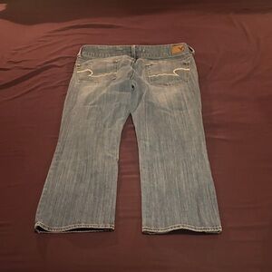 American Eagle Outfitters Light Blue Flare Jeans